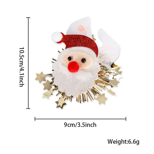 Santa Claus Hair Clip