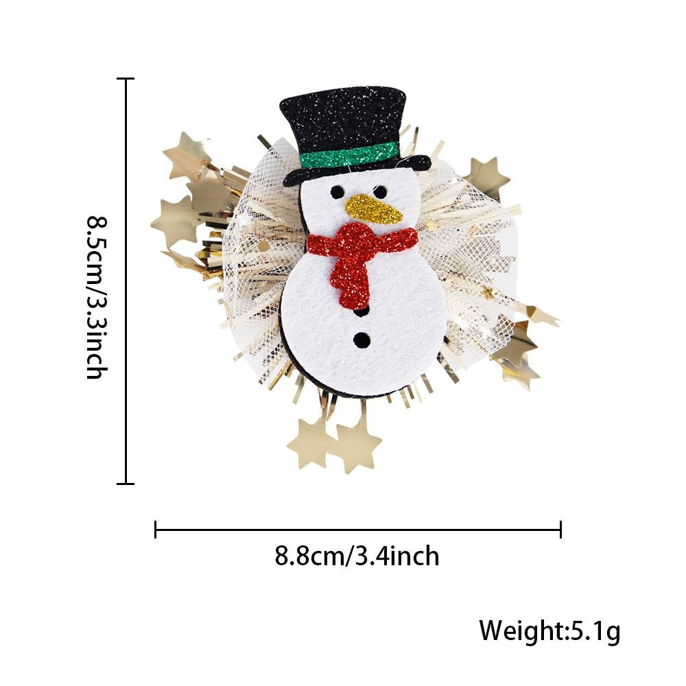 Santa Claus Hair Clip 2