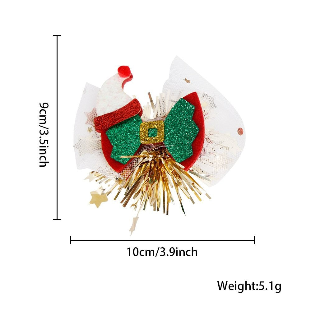 Santa Claus Hair Clip 4