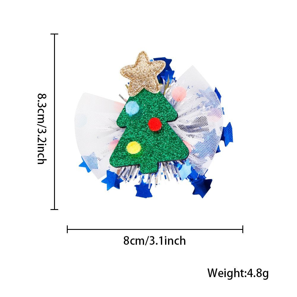 Santa Claus Hair Clip 7