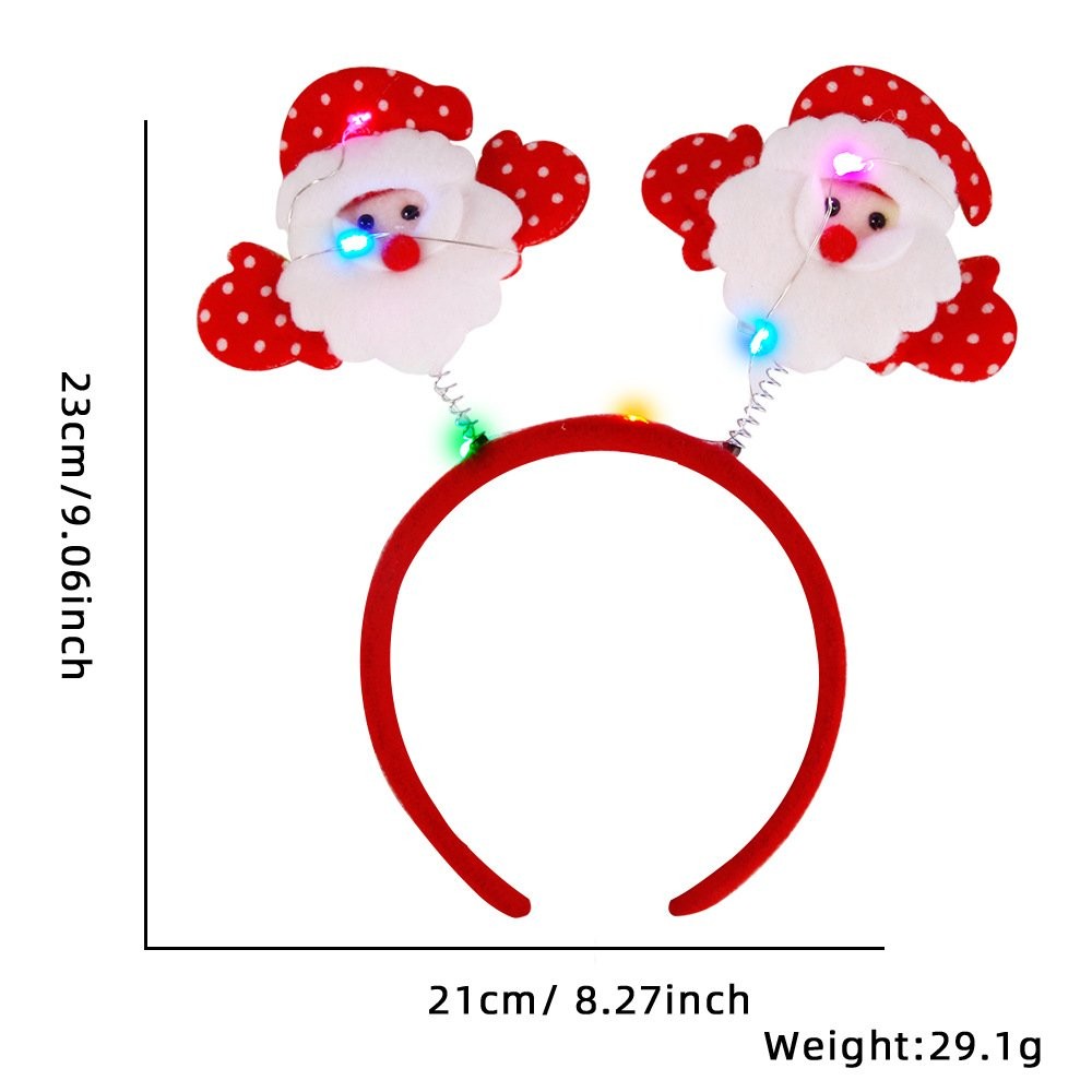 Santa Claus Headband (with LED)