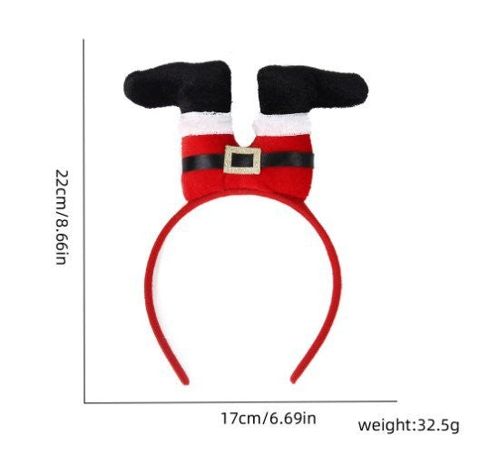 Santa Claus Leg Headband