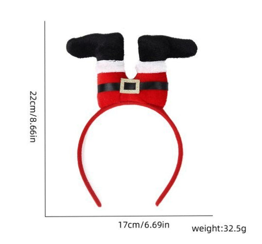 Santa Claus Leg Headband