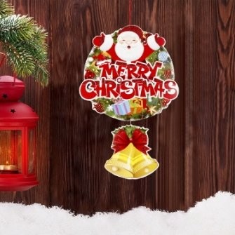Santa Claus Letter Ornament Wreath