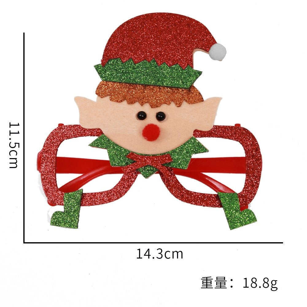 Santa Claus Red Glasses