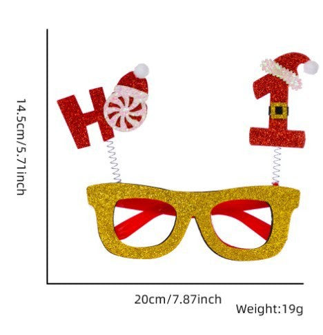 Santa Claus Reindeer Glasses 5