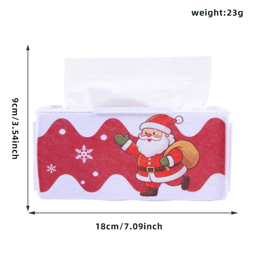 Santa Claus Tissue Box Ornament
