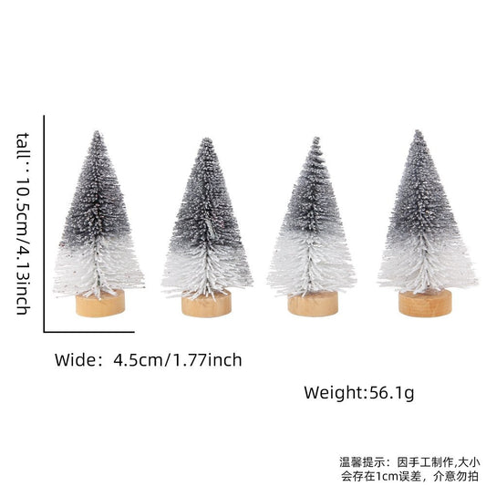 Silver White Gradient Style (4-Pack) Tree
