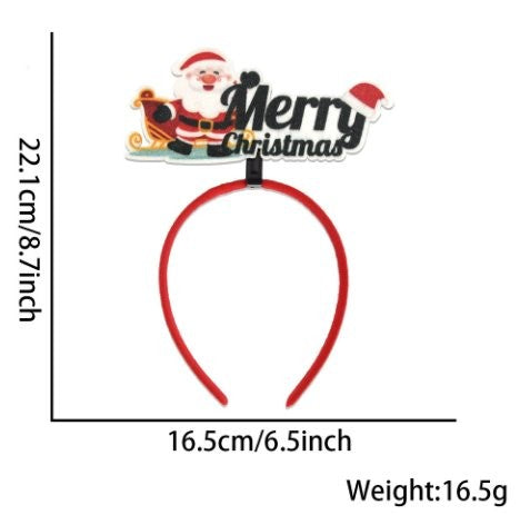 Sleigh Santa Headband