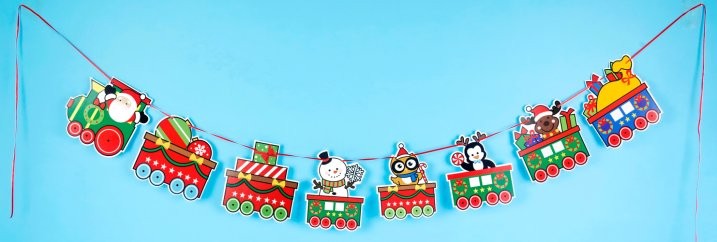 Small Train Bunting