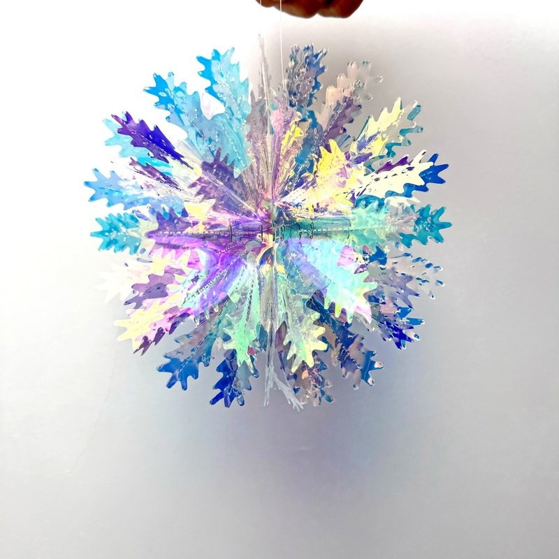 Snowflake Bauble (J-B0108) Hanging Ornament