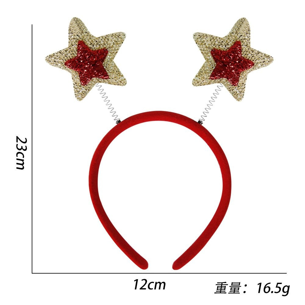Spiral Christmas Tree Headband 2