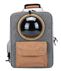 Square/Round Space Capsule Pet Carrier