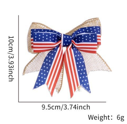 Star Stripe Bow