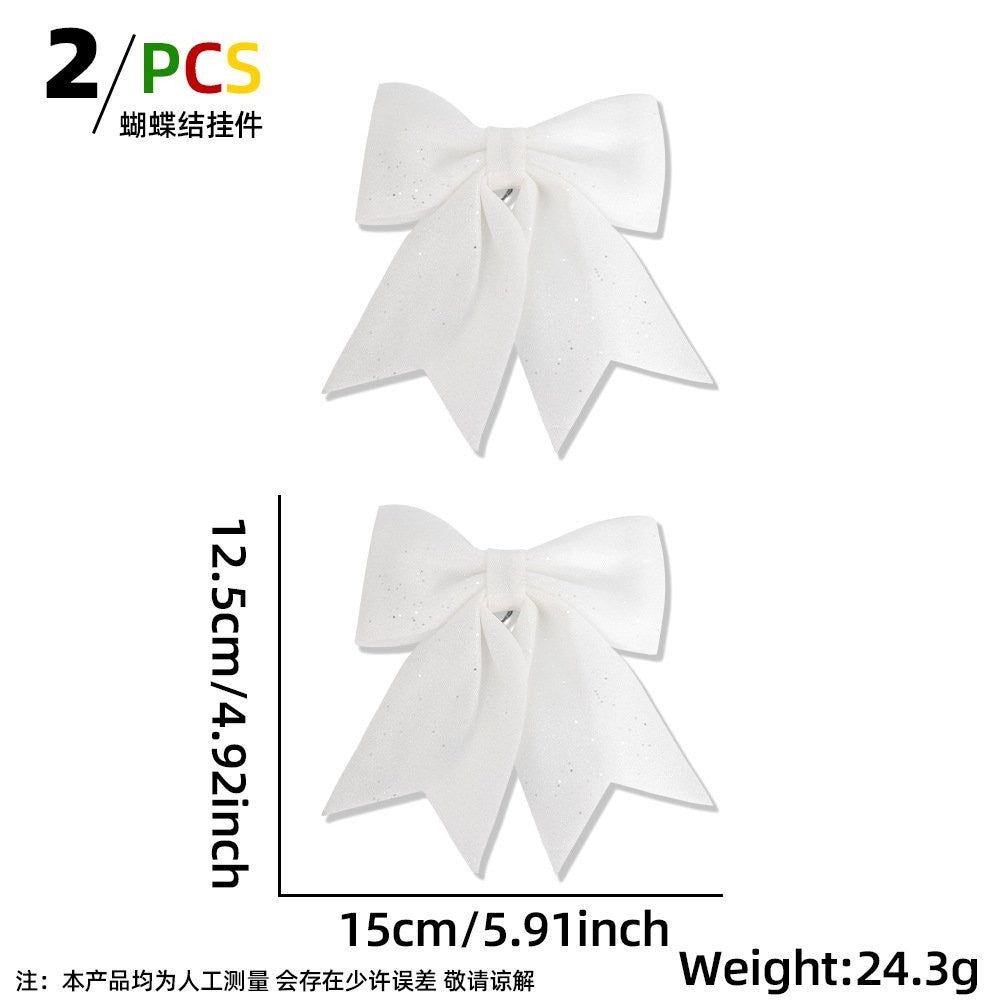 White Bow (2 Pc / Bag)