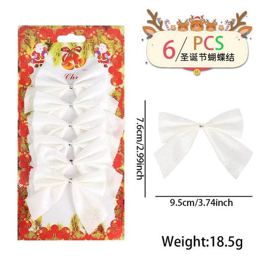 White Small Bow (6 Pc / Edition)